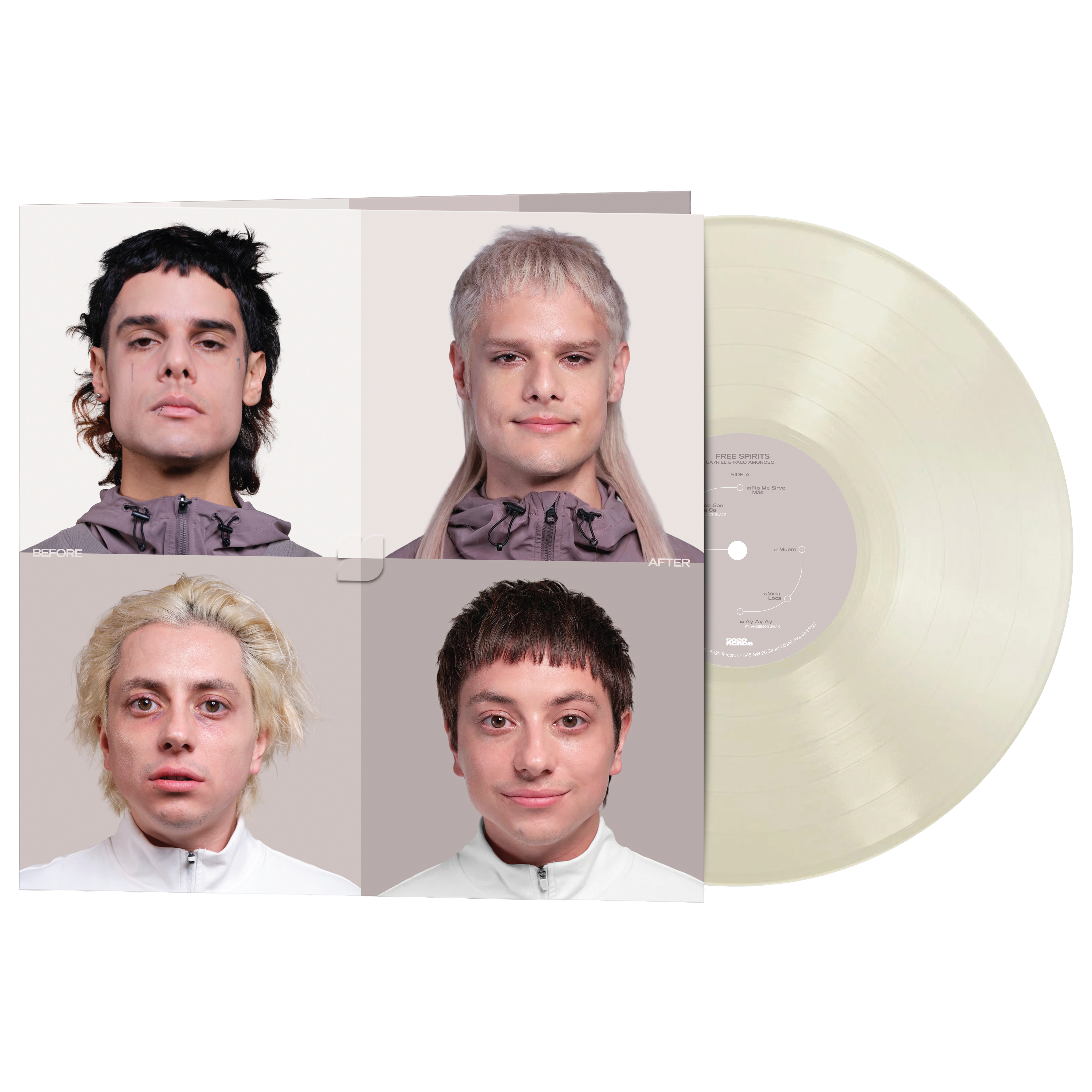 FREE SPIRITS Vinyl – CA7RIEL AND PACO AMOROSO
